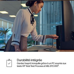 HP ProDesk 4 TWR G1i Intel Core Ultra 5 225 24Go DDR5 512Go SSD W11P 1-1-1 Wty