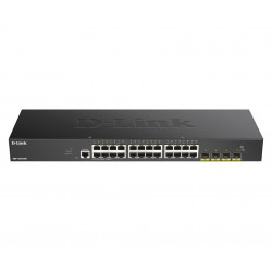D-LINK 28-Port Smart Managed Gigabit Switch 4x 10G dlink green 3.0 24x 10 100 1000Mbit s TP RJ-45 Port 4x 10Gbit s Fiber SFP+