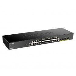 D-LINK 28-Port Smart Managed Gigabit Switch 4x 10G dlink green 3.0 24x 10 100 1000Mbit s TP RJ-45 Port 4x 10Gbit s Fiber SFP+