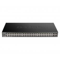 D-LINK 52-Port Smart Managed Gigabit Switch 4x 10G dlink green 3.0 48x 10 100 1000Mbit s TP RJ-45 Port 4x 10Gbit s Fiber SFP+