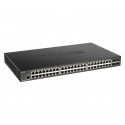 D-LINK 52-Port Smart Managed PoE+ Gigabit Switch 4x 10G dlink green 3.0 48x 10 100 1000Mbit s TP RJ-45 Port 4x 10Gbit s Fiber SF