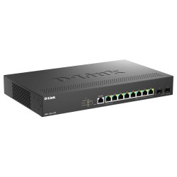 D-LINK Smart+ L2+ 8 ports 2.5 GbE PoE+ and 2 ports 10 GbE SFP+ - Budget PoE 240 W