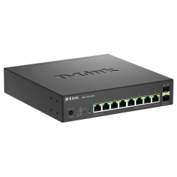 D-LINK Smart+ L2+ 8 ports 2.5 GbE PoE 1-2 60W - 3-8 30W and 2 ports 10 GbE SFP+ - Budget PoE 120 W