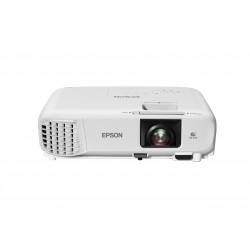 EPSON EB-W49 Projecteur 3LCD, WXGA , 3800 lm, 16 000   1, 1,30 – 1,56 1, VGA x2, HDMI x2 , RJ45, Wifi avec ELPAP11