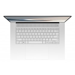 ASUS Zenbook S UM5606WA-RK084X AMD RYZEN AI 9 HX 370 16p WQXGA+ LPDDR5X 32Go 1To PCIE G4 SSD AMD Radeon 890M Graphics W11P White