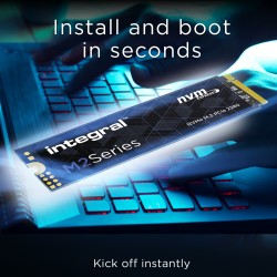 SSD 1To M.2 PCIe - NVMe 2280 - INTEGRAL Réf   INSSD1TM280NM2.