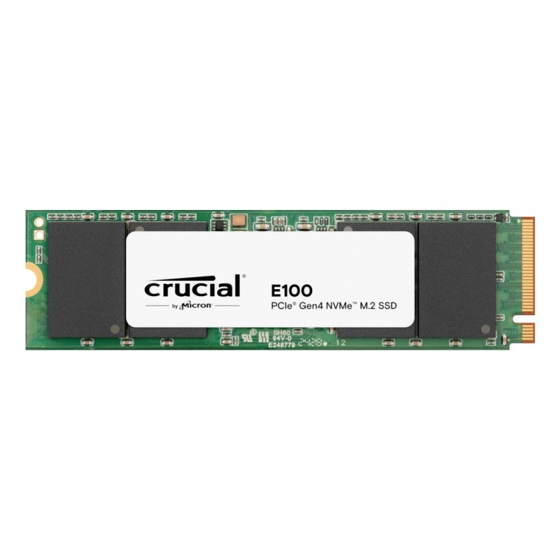 SSD M.2 - E100 - 2To NVME - CRUCIAL PCIe - Réf   CT2000E100SSD8 GARANTIE CONSTRUCTEUR.