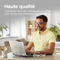 SSD M.2 - E100 - 2To NVME - CRUCIAL PCIe - Réf   CT2000E100SSD8 GARANTIE CONSTRUCTEUR.