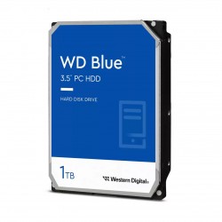 Disque Dur 3.5 1To 64Mo SATA3 WD - CAVIAR BLUE Ref   WD10EARZ Garantie constructeur.