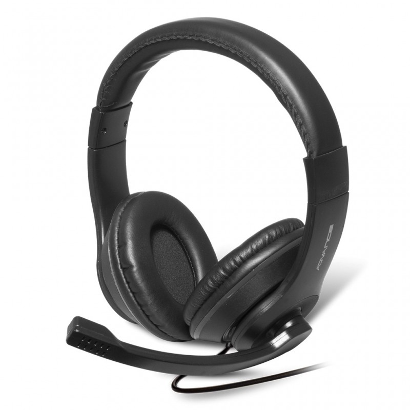 Casque Micro ADVANCE Multimédia Headphonics filaire de 1.8 m prise jack Réf   MIC-S799