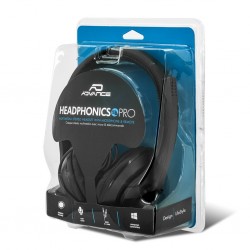 Casque Micro ADVANCE Multimédia Headphonics filaire de 1.8 m prise jack Réf   MIC-S799