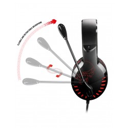 Casque Micro PRO-H3-ROUGE SPIRIT OF GAMER Filaire compatible Nintendo Switch Réf   MIC-PH3SW2.