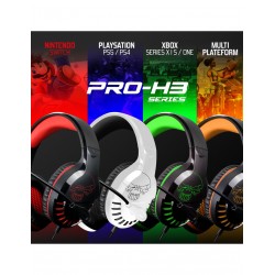 Casque Micro PRO-H3-ROUGE SPIRIT OF GAMER Filaire compatible Nintendo Switch Réf   MIC-PH3SW2.
