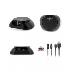 Casque Micro XPERT-H1100 NOIR SPIRIT OF GAMER  Surround 7.1 Sans fil Radio Fréquence RF 2.4GHz Réf   MIC-XH1100.