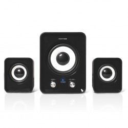 HP ADVANCE 2.1 NOIR 2X1.5 W + 3W  RMS prise jack . alimenté par USB Réf   SP-U803BK
