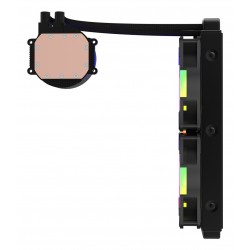 WATERCOOLING M.RED AIO 240MM RGB RAINBOW - AIRW-24- Socket AM2+,AM3,AM4,1151,1200 et 1700 - Réf   AIRW-24.