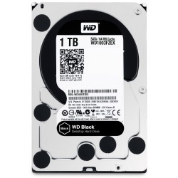 Disque Dur 3.5 1To 64Mo SATA3 WD 7200Trs min - CAVIAR BLACK Ref   WD1003FZEX - GARANTIE CONSTRUCTEUR