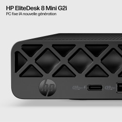 HP EliteDesk 8 Mini G2i AI Intel Core Ultra 7 356H 16Go DDR5 512Go SSD W11P NG PRM 1-1-1 Wty be+BT