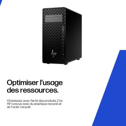 HP Z2 Tower G1i Intel Core Ultra 9 285K 32Go 1To PCIe Gen5 NVIDIA RTX PRO 4000 Blackwell 24Go W11P 3 3 3