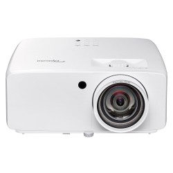 OPTOMA Vidéoprojecteur ZH521ST FHD 1920x1080 5300lm LASER ST 2 000 000 1 TR 0.79 1 2H VGA USB-A Power RJ45 HP 1x15W Blanc