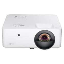 OPTOMA LW351ST Vidéoprojecteur WXGA 1280x800 3500lm 4LED ST 300 000 1 TR  0.49 1 2H VGA USB-A Power RJ45 HP 1x10W Blanc