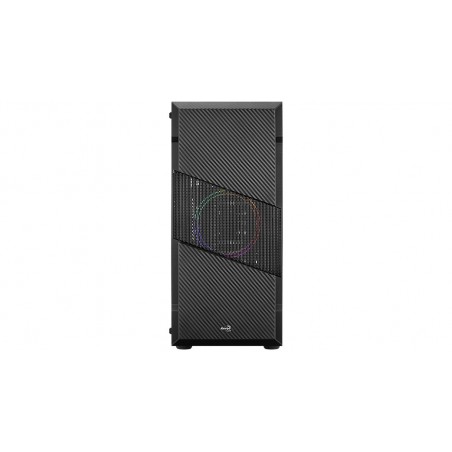 Boitier Moyen Tour ATX  AEROCOOL Menace Saturn F RGB NOIR 2 xUSB3.0 -1 ventil-Panneau vitré Réf    ACCM-PV20013.11.