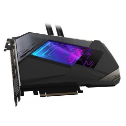 GIGABYTE RTX 3080 AORUS 10Go WATERFORCE - GDDR6- 3 x HDMI - 3 x DP - RGB Réf   N3080AORUSX W-10GD 2.0.