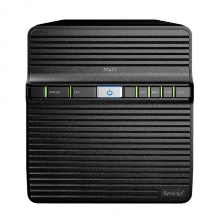 SERVEUR NAS DS-420J  SYNOLOGY 4 Baies 3.1 2- 2 USB 3.0- 1 RJ 45.