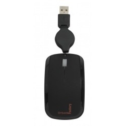 urban factory bdm02uf souris ambidextre usb type-a optique 800 dpi - souris