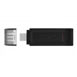 Cles 64Go USB 3.2 KINGSTON DataTraveler 70 Réf   DT70 64GB Sorecop inclus.