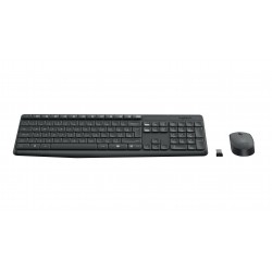 Clavier+Souris Sans fil MK235 BOITE LOGITECH en Noir USB Ref   920-007907