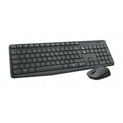 Clavier+Souris Sans fil MK235 BOITE LOGITECH en Noir USB Ref   920-007907