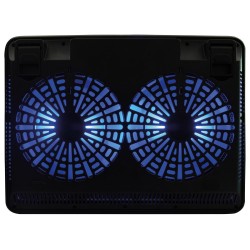 Support ventilé pour portable 17 Vafthrudnir bleu Berserker Gaming BLEU 2 ventilateurs 16 cm 1604503 -SUP-NB-BSK-VAFTHRU