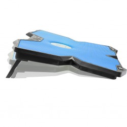 Refroidisseur AirBlade 500 Blue 17 pour portable 4 ventilateurs BLEU REF  SOG-VE500BL