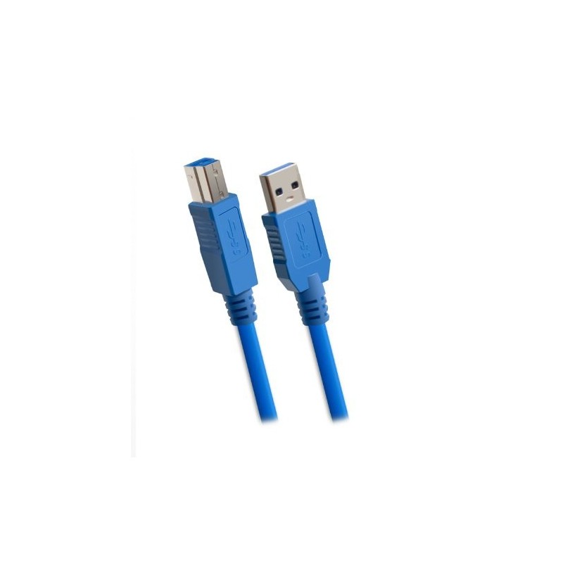 Cable USB3 A MALE vers B MALE 1.8M Réf   0107251