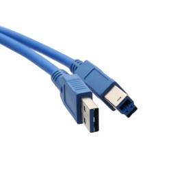 Cable USB3 A MALE vers B MALE 1.8M Réf   0107251