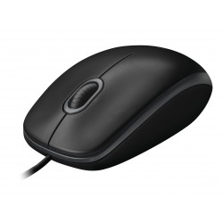 Souris Opt. LOGITECH Noir B100 -USB Réf   910-003357