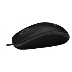 Souris Opt. LOGITECH Noir B100 -USB Réf   910-003357