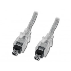 Cable IEEE 1394 4 Pins 4pins M-M 2M CONNECTLAND Réf   0120011