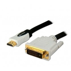 Cable DVI-D SIMPLE MALE HDMI M 10M Réf   0108094