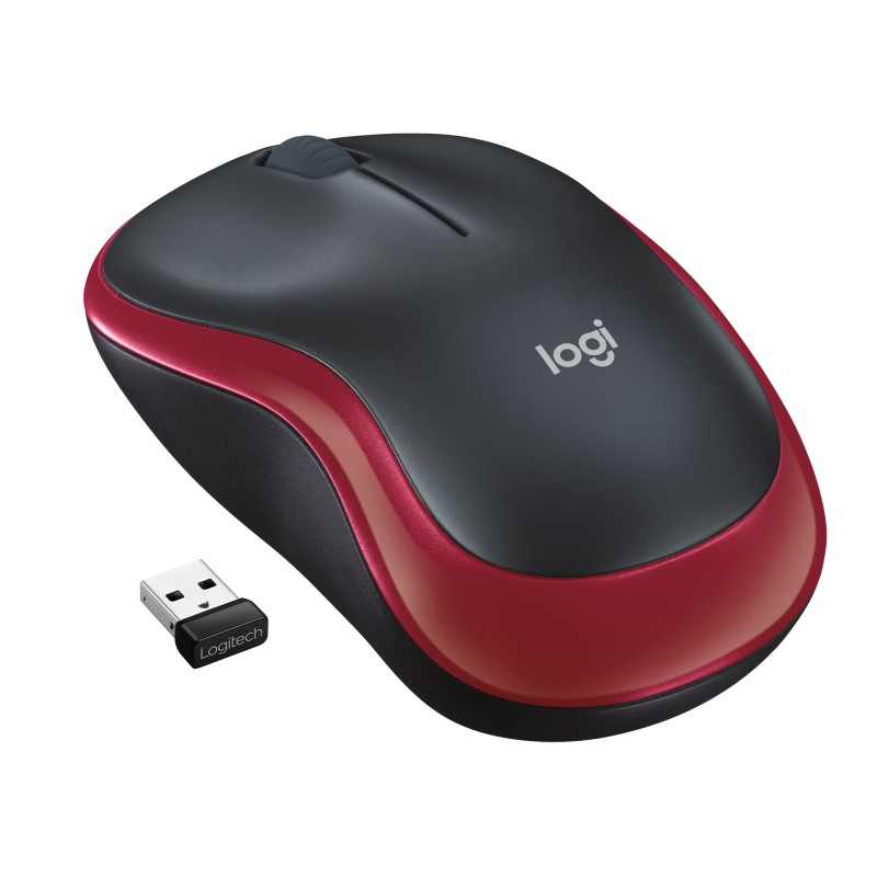 Souris LOGITECH S.fil M185 ROUGE Ref   910-002237