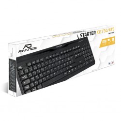 Clavier USB Noir ADVANCE Réf   CLA-901U