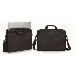 Sacoche portable classic 17.3 WE Noir et rouge Réf   CC17R