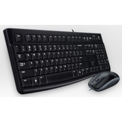 PACK Clavier+souris LOGITECH MK120 filaire USB Ref   920-002539