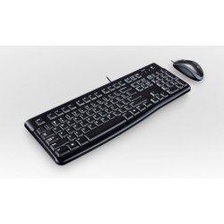 PACK Clavier+souris LOGITECH MK120 filaire USB Ref   920-002539