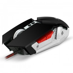 Souris SPIRIT OF GAMER filaire GAMING 3200 dpi -base métal Rétro-éclairage LED 4 couleurs Ref  PRO-M4