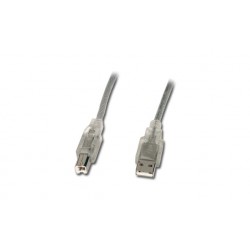 Cable USB2.0 480Mb s A vers B 3 M Réf   0107102