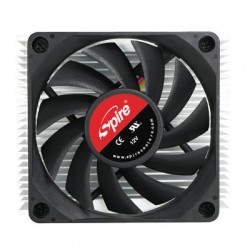 Ventilateur pour Socket 478 SPIRE Ultra Silencieux 26 dba   12VDC Fan P4-3.4 Ghz   Base cuivre Réf    SP450S8-478