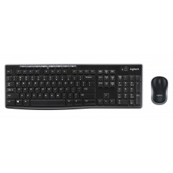 Clavier+Souris Sans fil MK270 BOITE LOGITECH en Noir USB Ref   920-004510