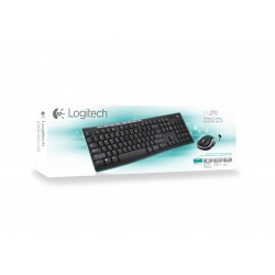 Clavier+Souris Sans fil MK270 BOITE LOGITECH en Noir USB Ref   920-004510